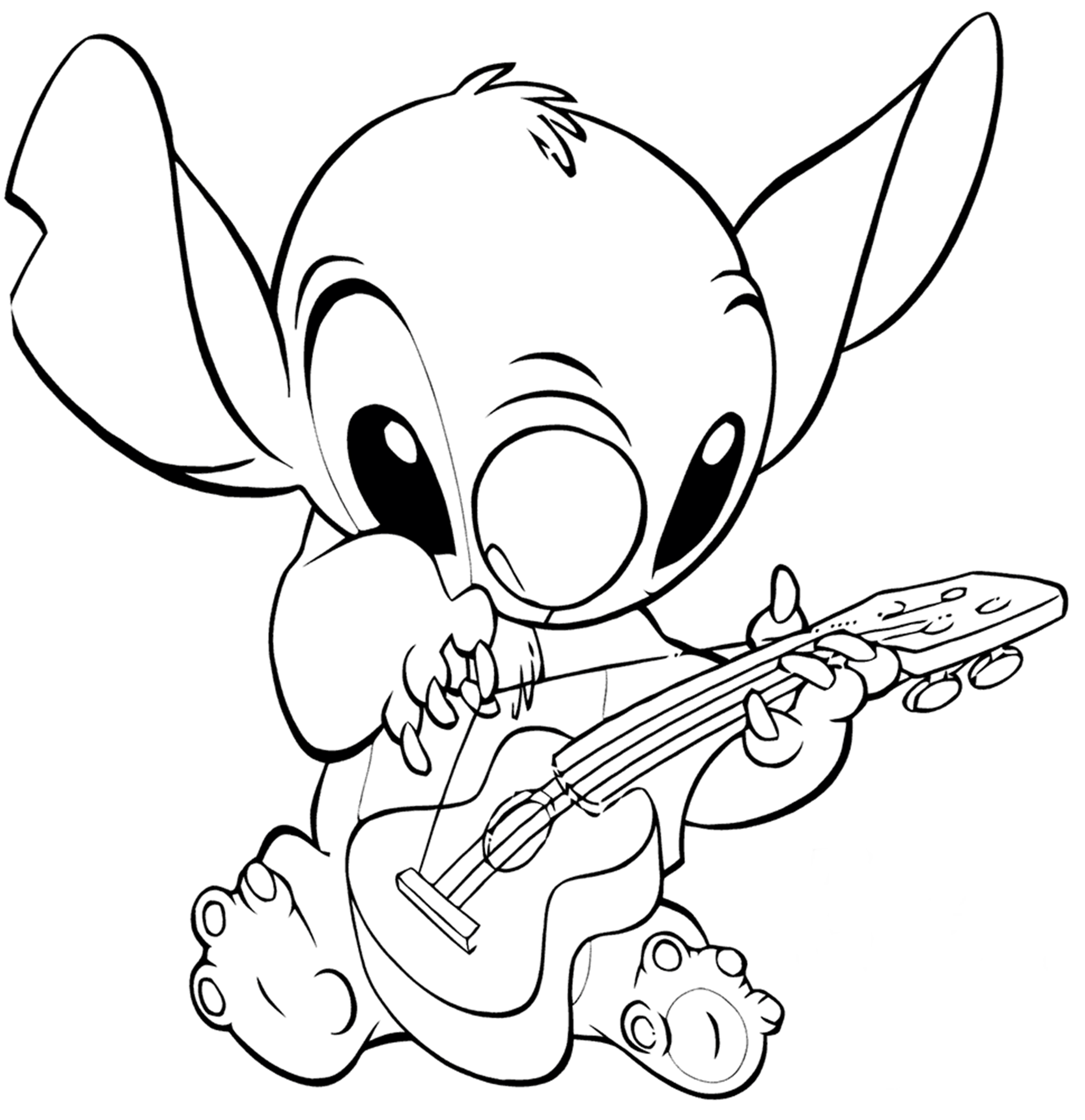 Disney Stitch Coloring Pages