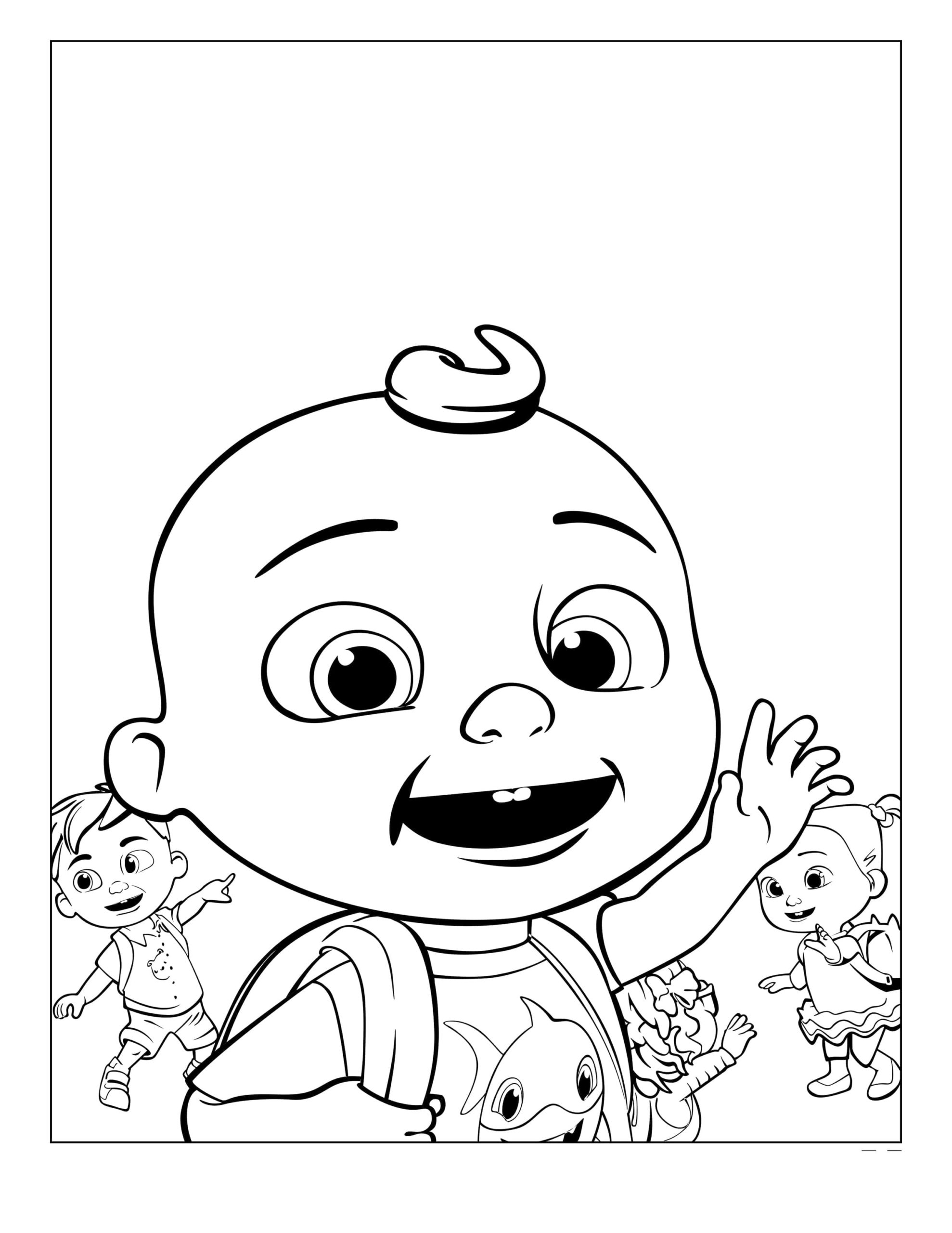 Cocomelon Coloring Pages