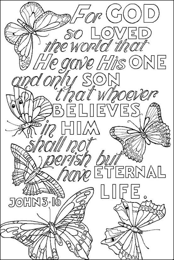 Bible Coloring Pages John