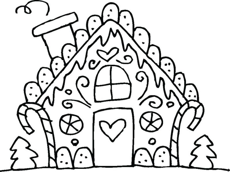 Candyland Gingerbread Man Coloring Page