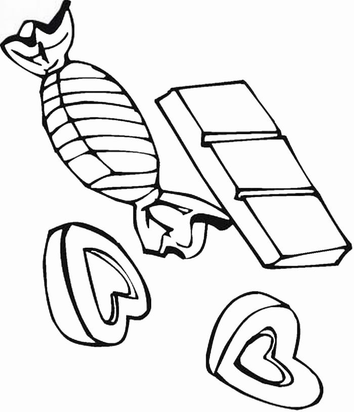 Coloring Pages Candy