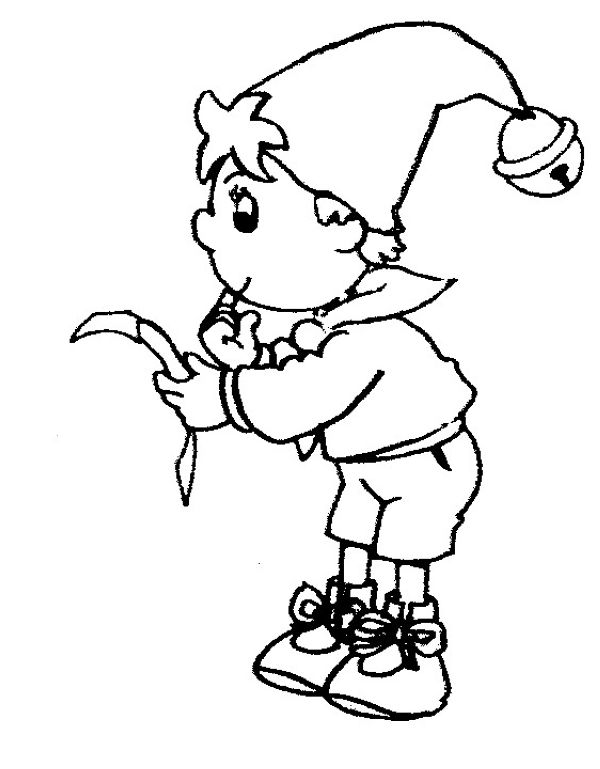 Coloring Pages Noddy Morning Kids