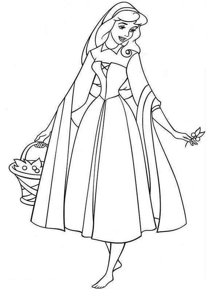 Disney Coloring Pages Aurora