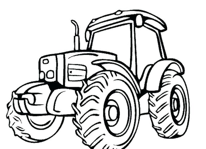 Ford Tractor Coloring Pages