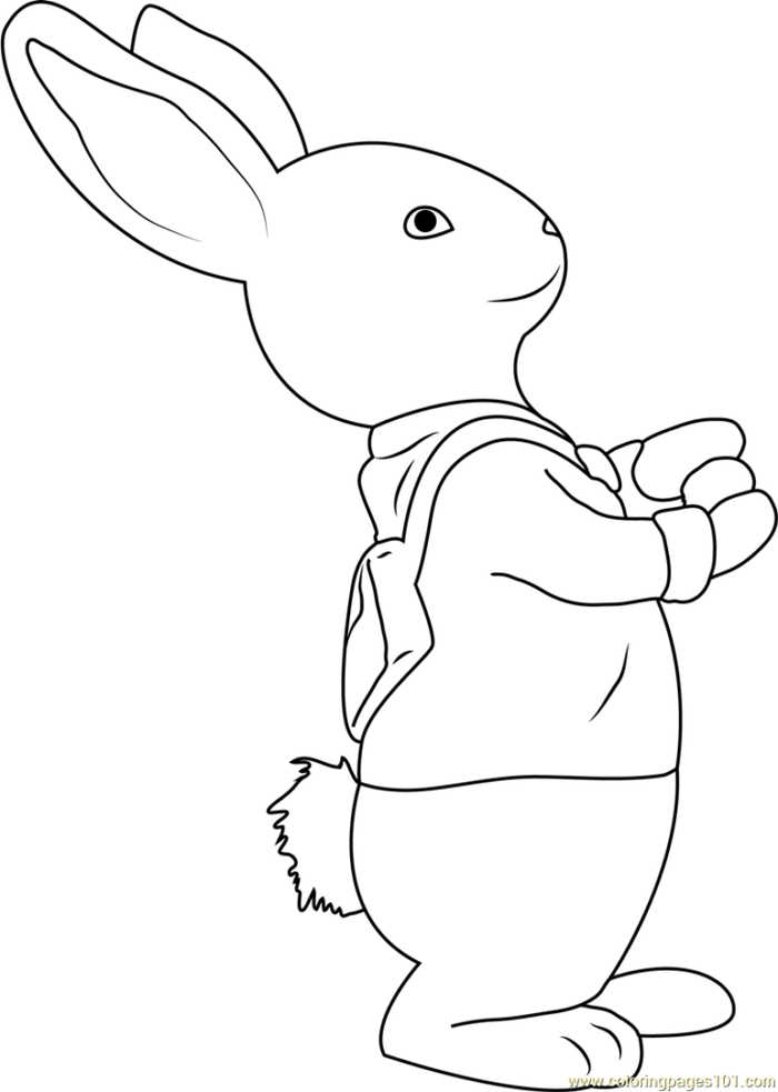 Free Peter Rabbit Coloring Pages