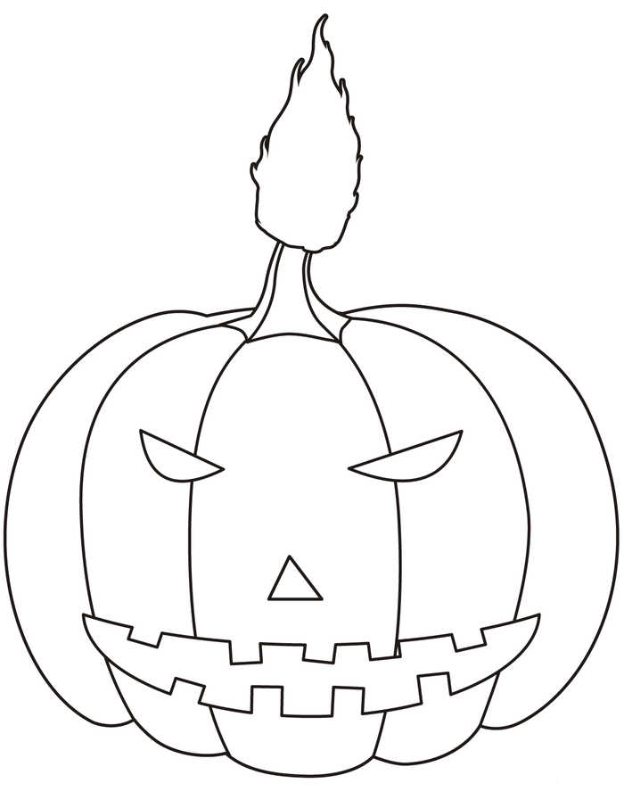 Free Printable Jack O Lantern Coloring Pages