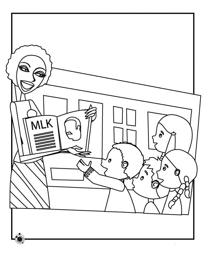 Free Printable Mlk Coloring Pages