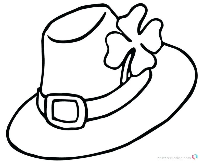 Shamrock Coloring Page Free