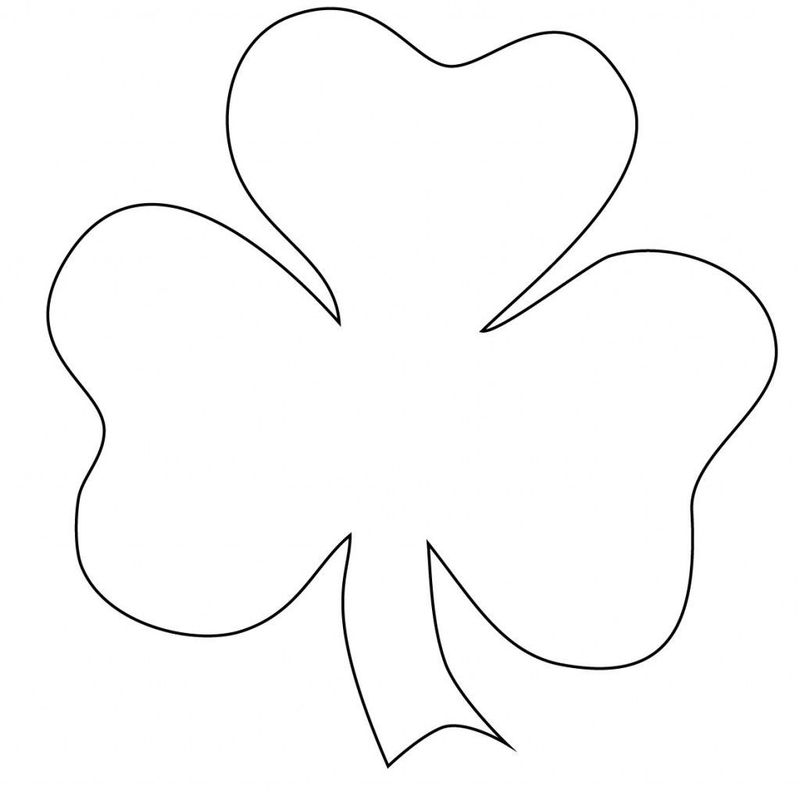 Shamrock Coloring Page