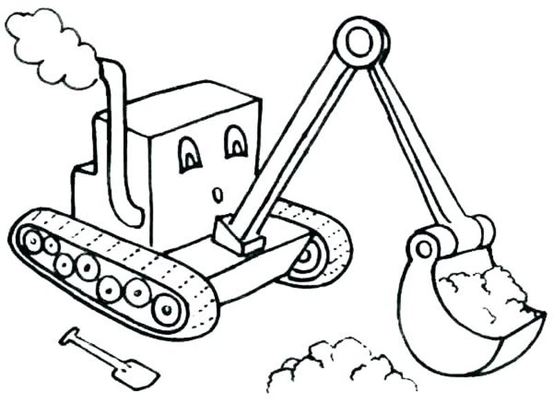 Tractor Coloring Pages Pdf