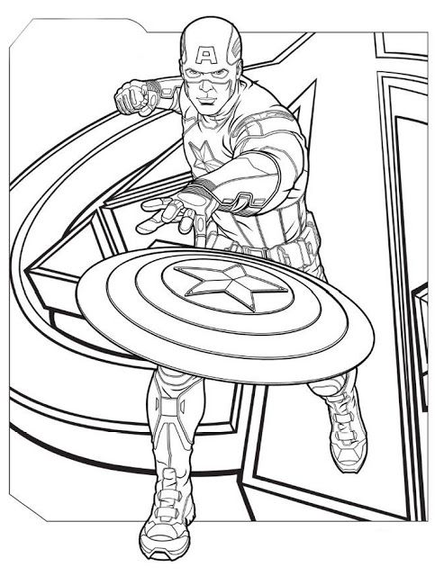 avengers coloring pages to print 1