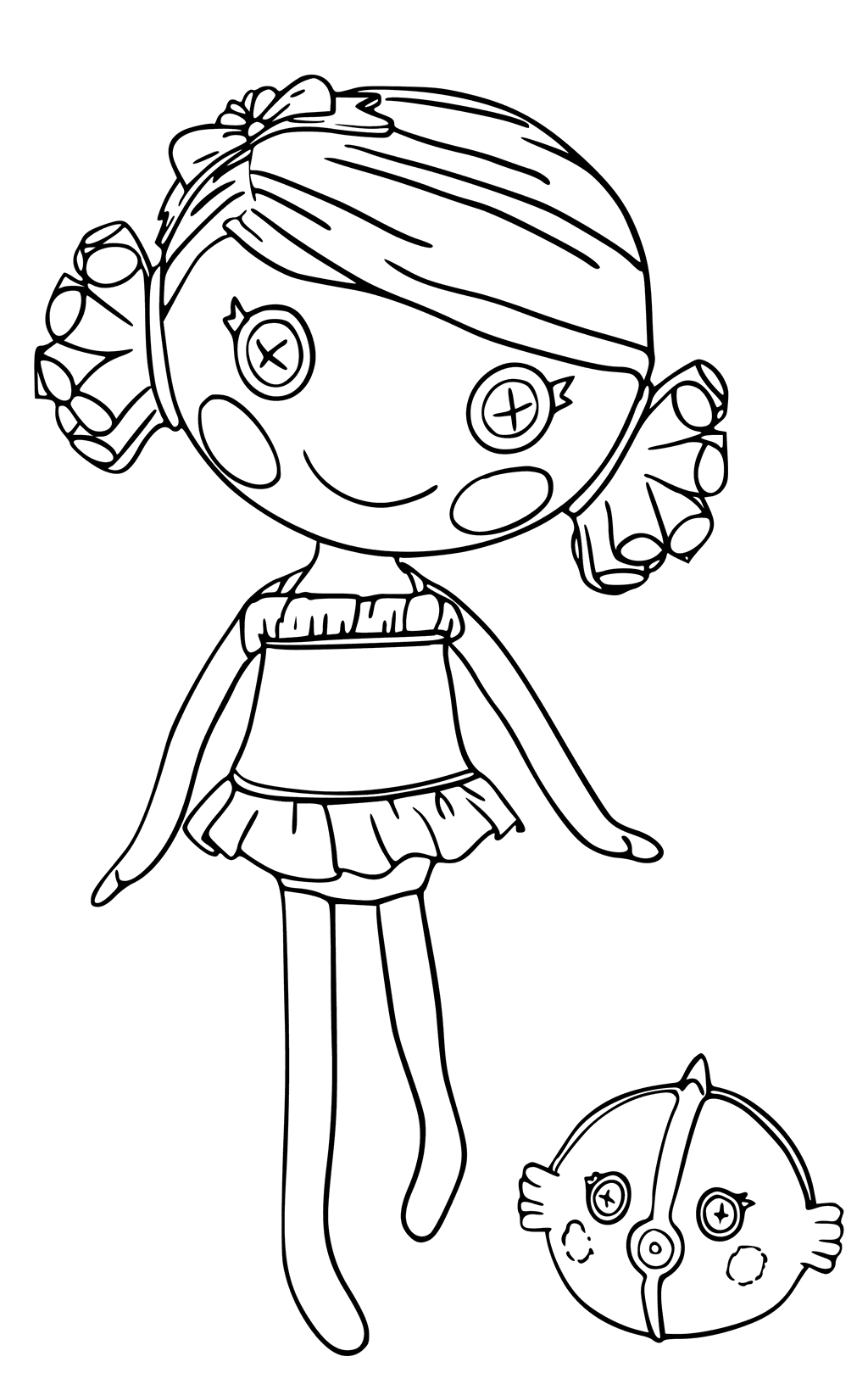 lalaloopsy coloring pages pdf