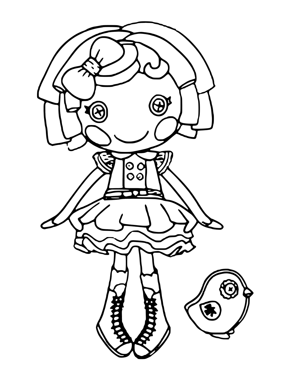 lalaloopsy coloring pages printable