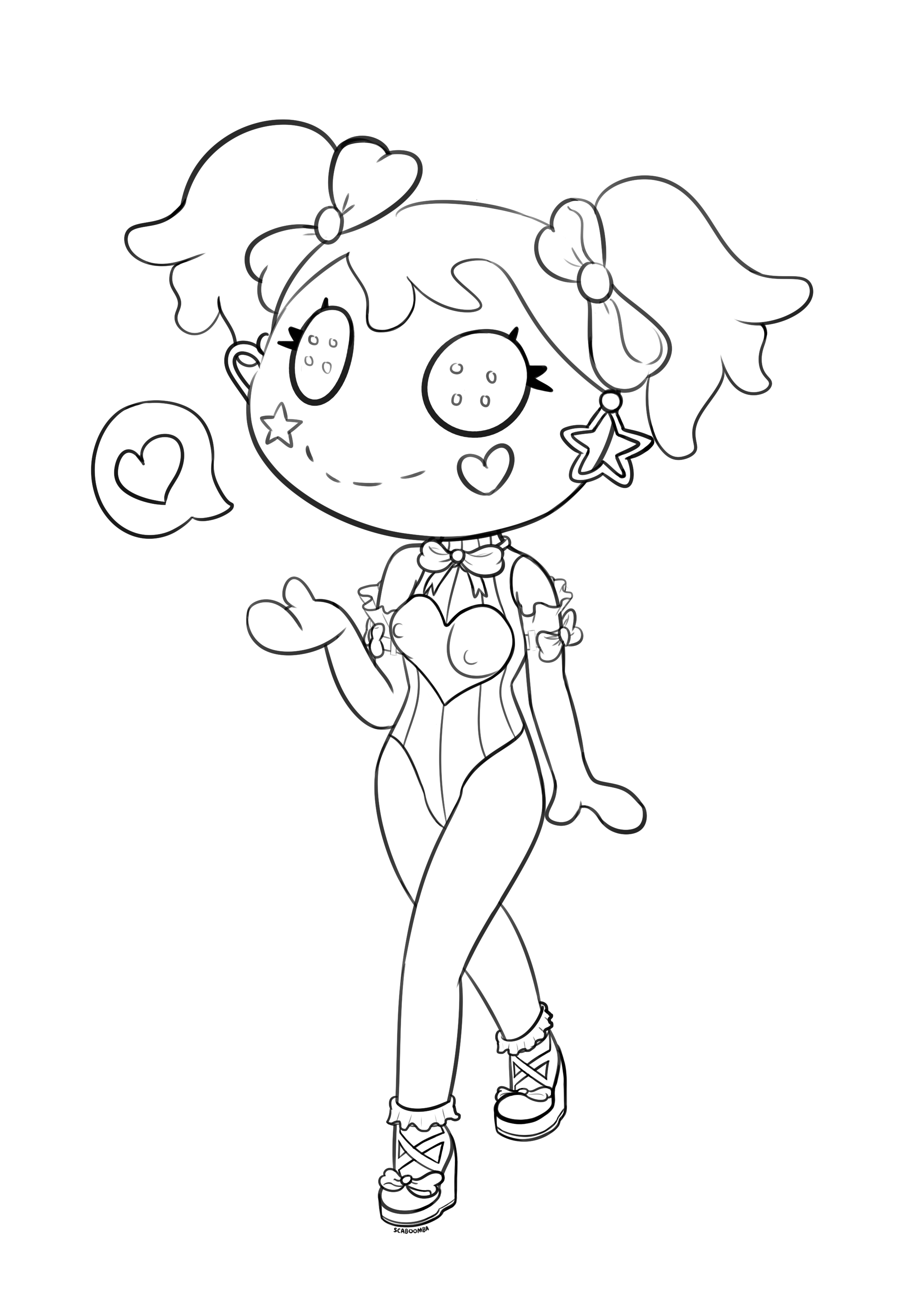 lalaloopsy coloring pages