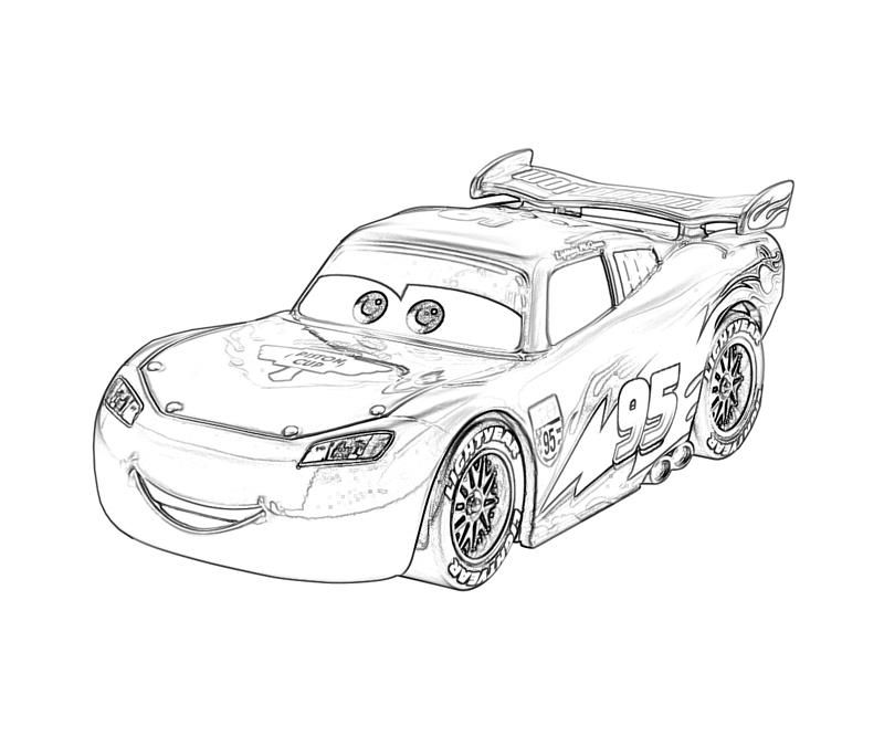 download free lightning mcqueen coloring pages