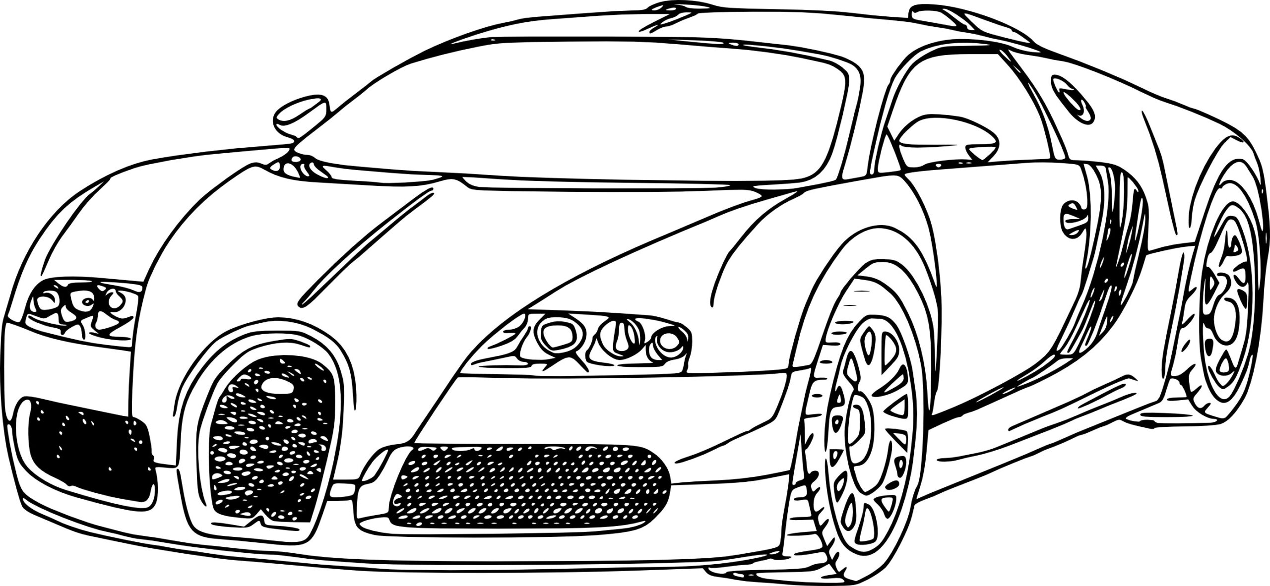 bugatti coloring pages