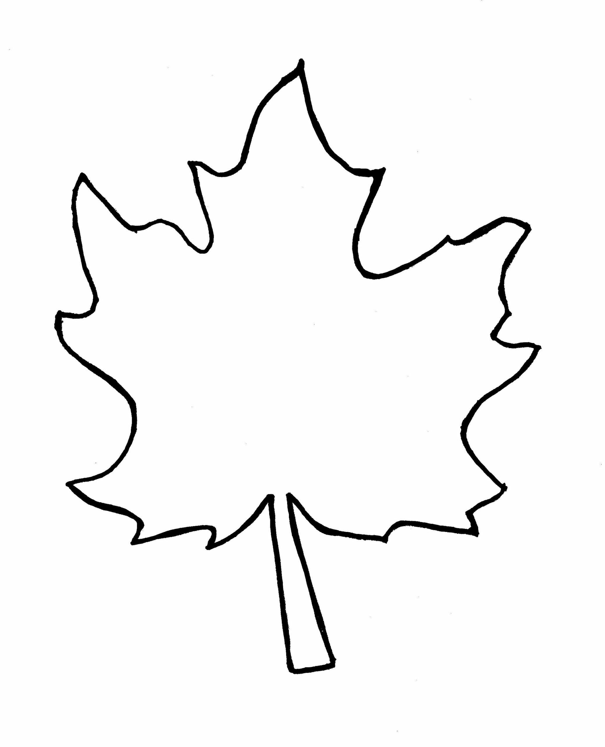 coloring pages fall leaves