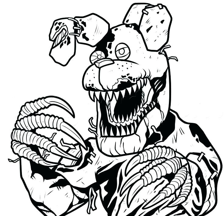 fnaf coloring pages online