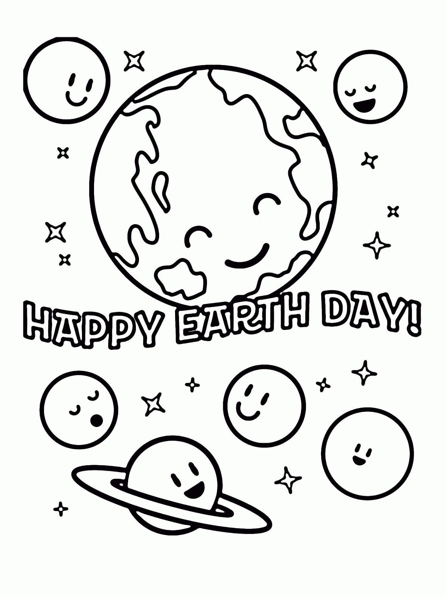 earth day coloring pages printable