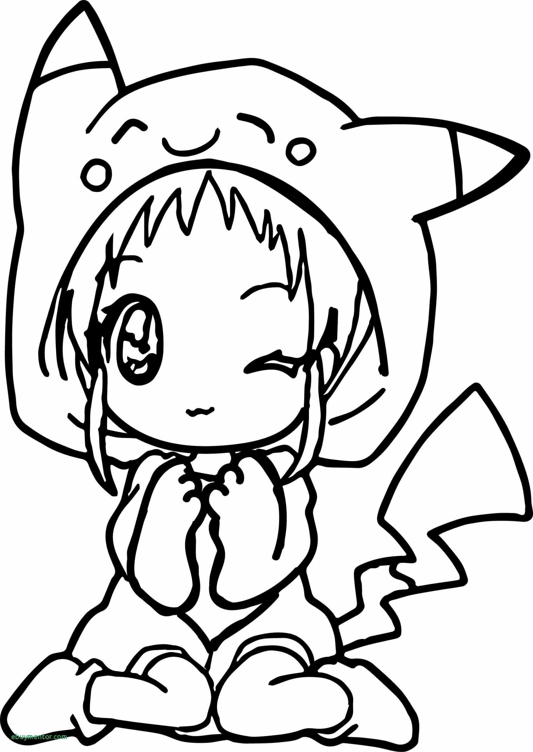 chibi anime coloring pages