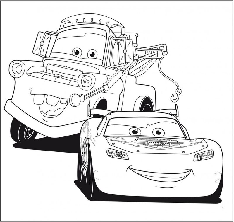 lightning mcqueen coloring pages