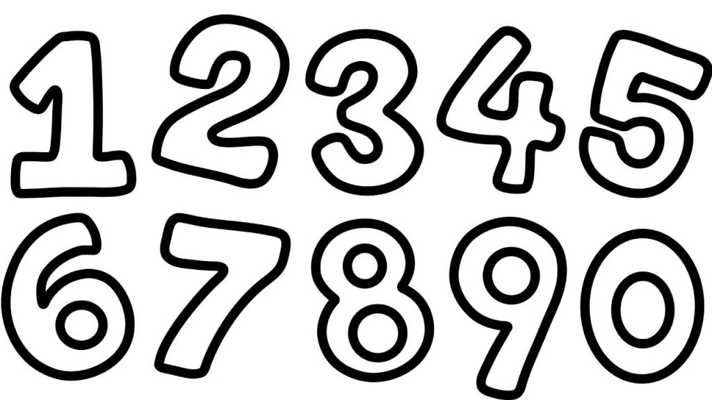 number coded coloring pages