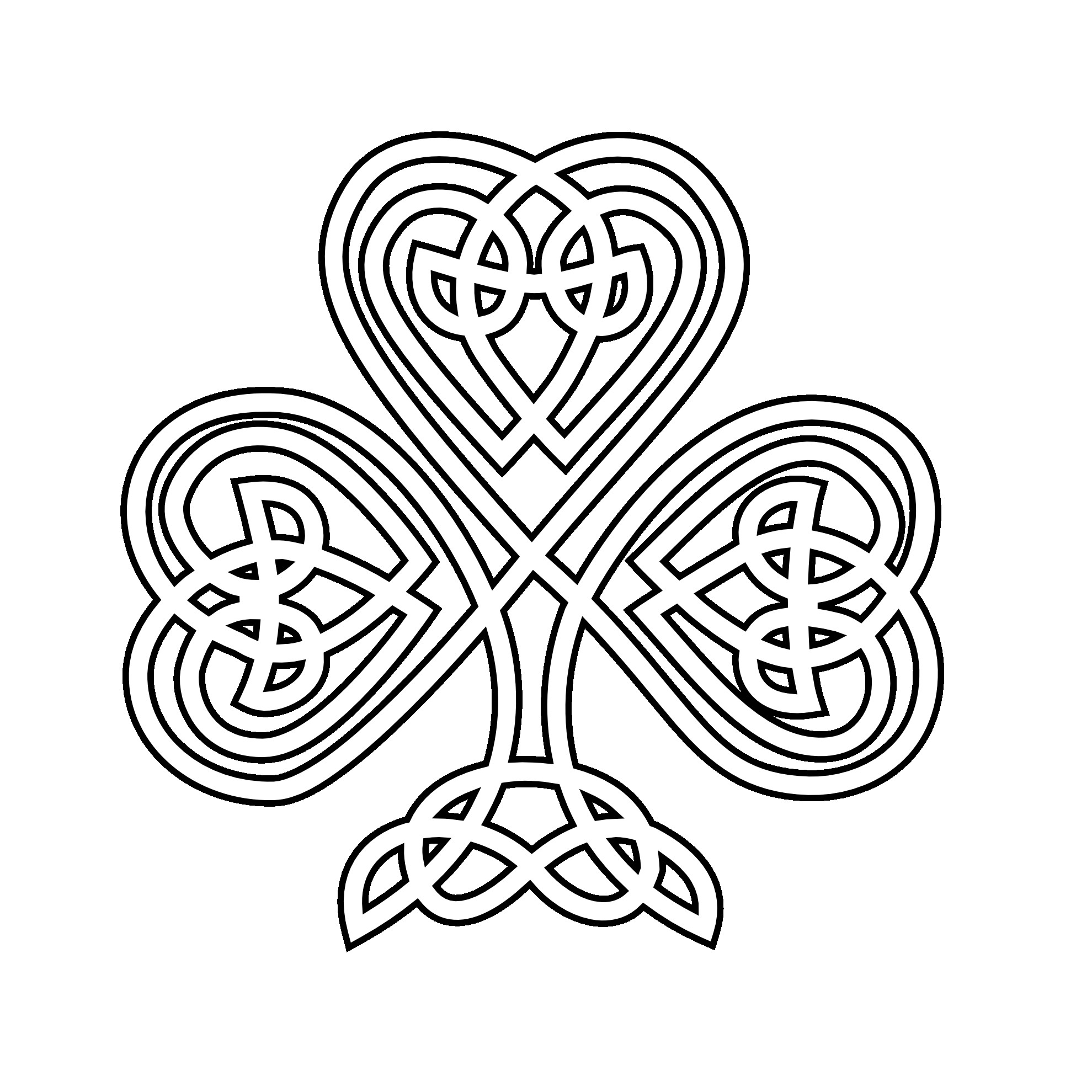 celtic knot coloring pages