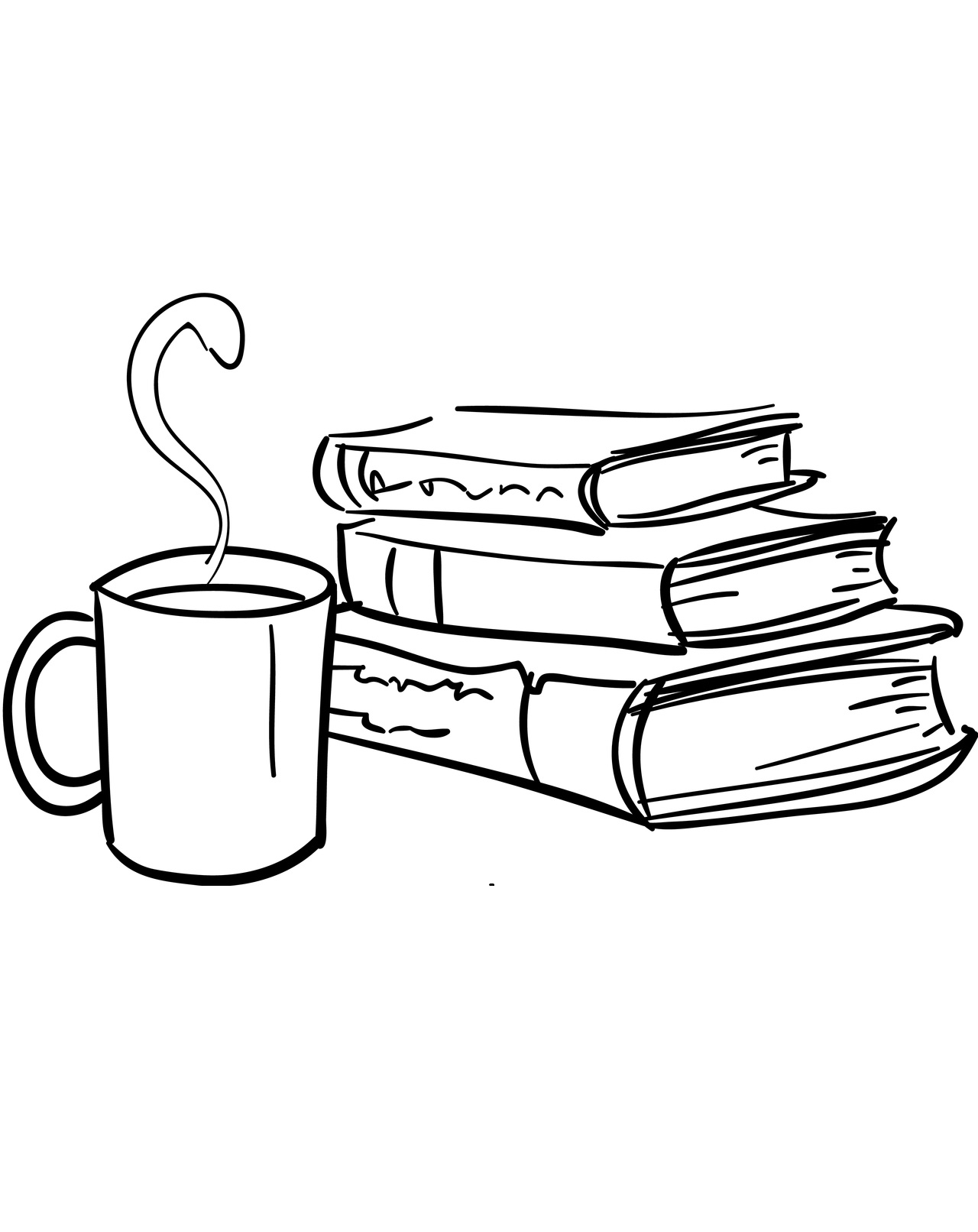 library coloring pages