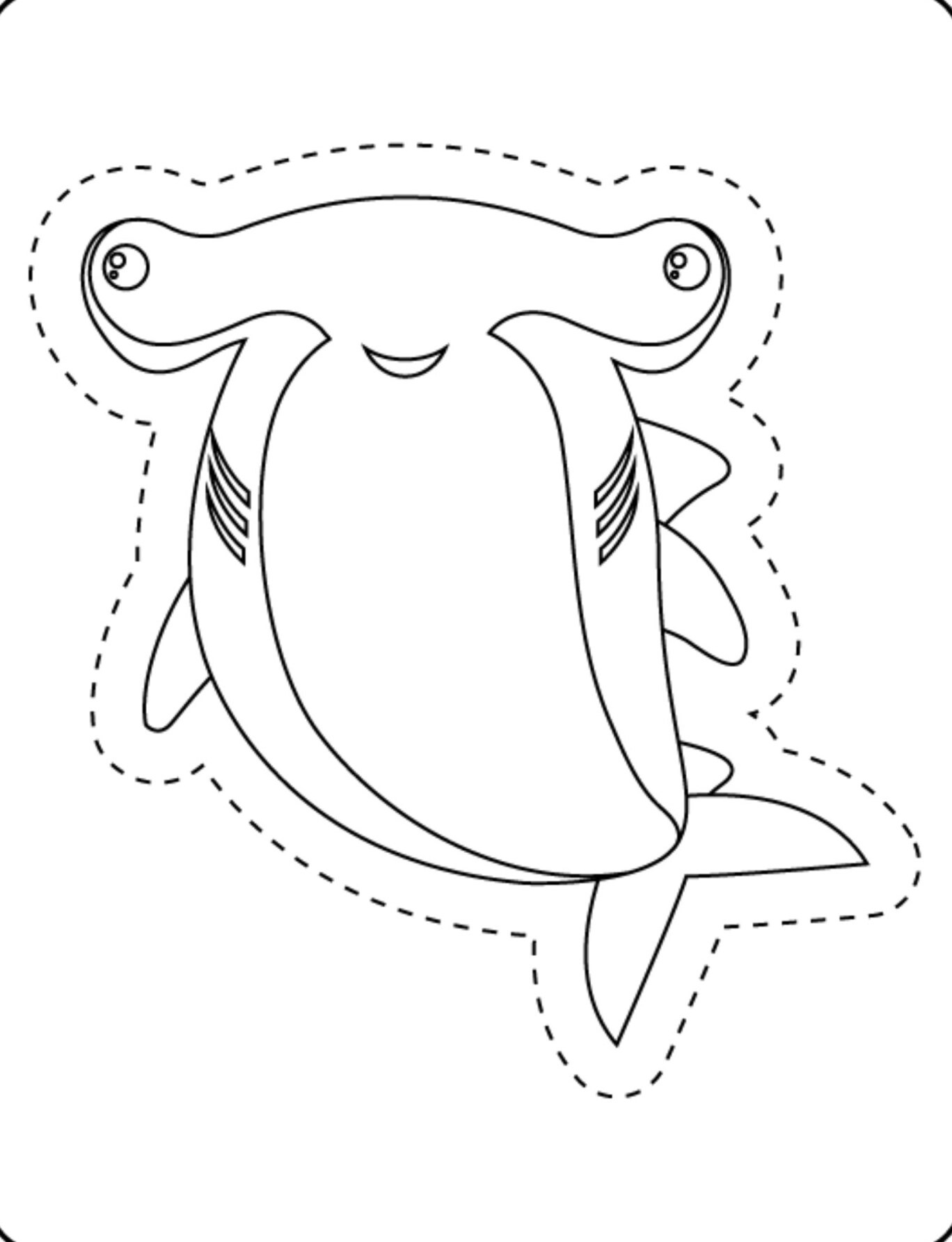 childrens coloring printable pages sea creatures