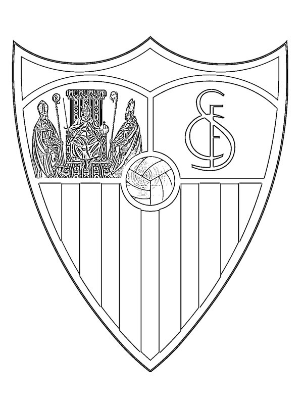 sevilla fc coloring pages