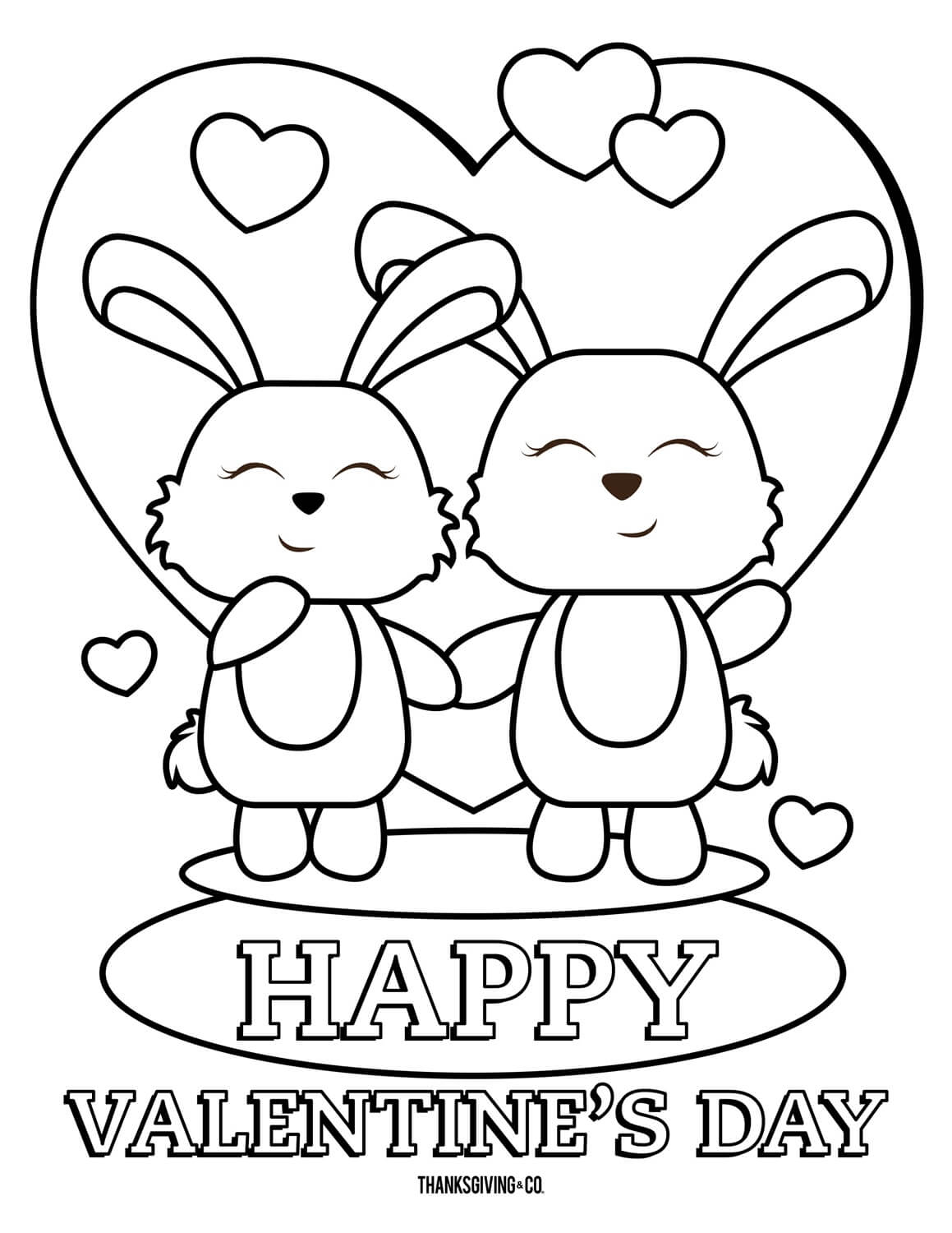 valentine coloring pages kindergarten