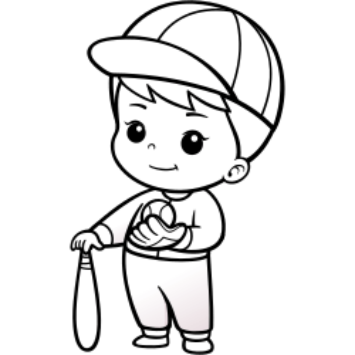 Boyish Coloring Pages