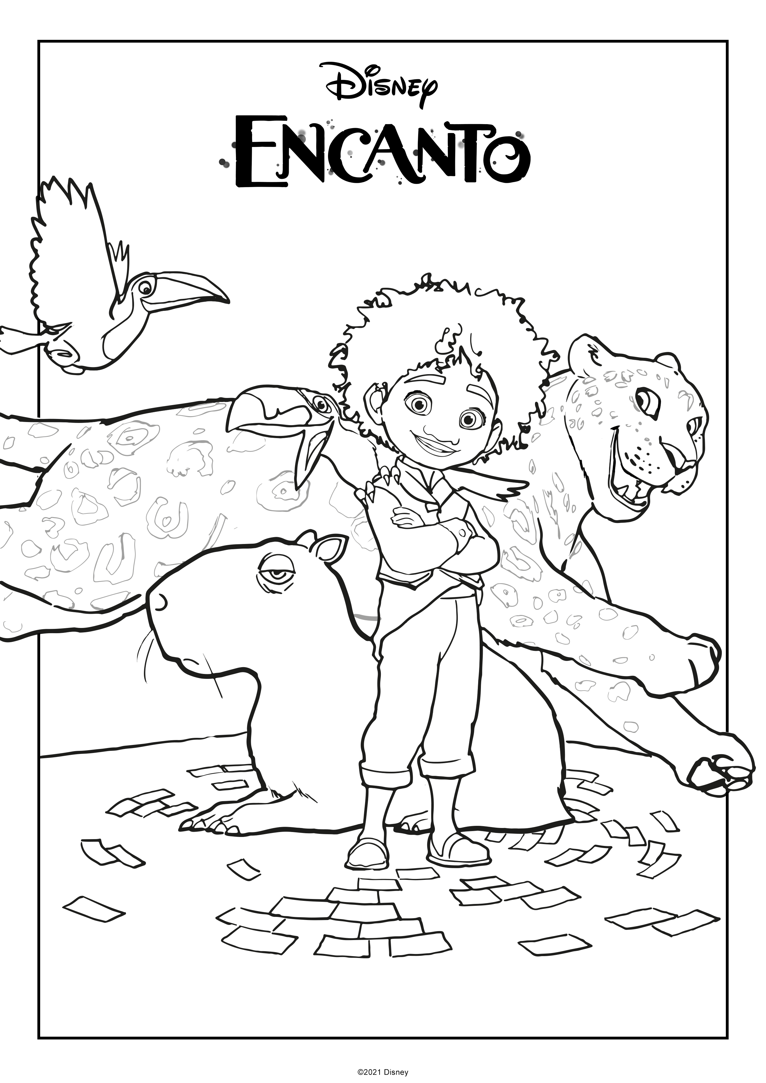 Disney Encanto Coloring Pages