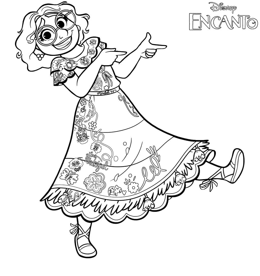 Encanto Coloring Pages