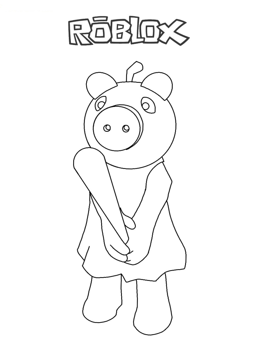 Pumpiggy Coloring Pages