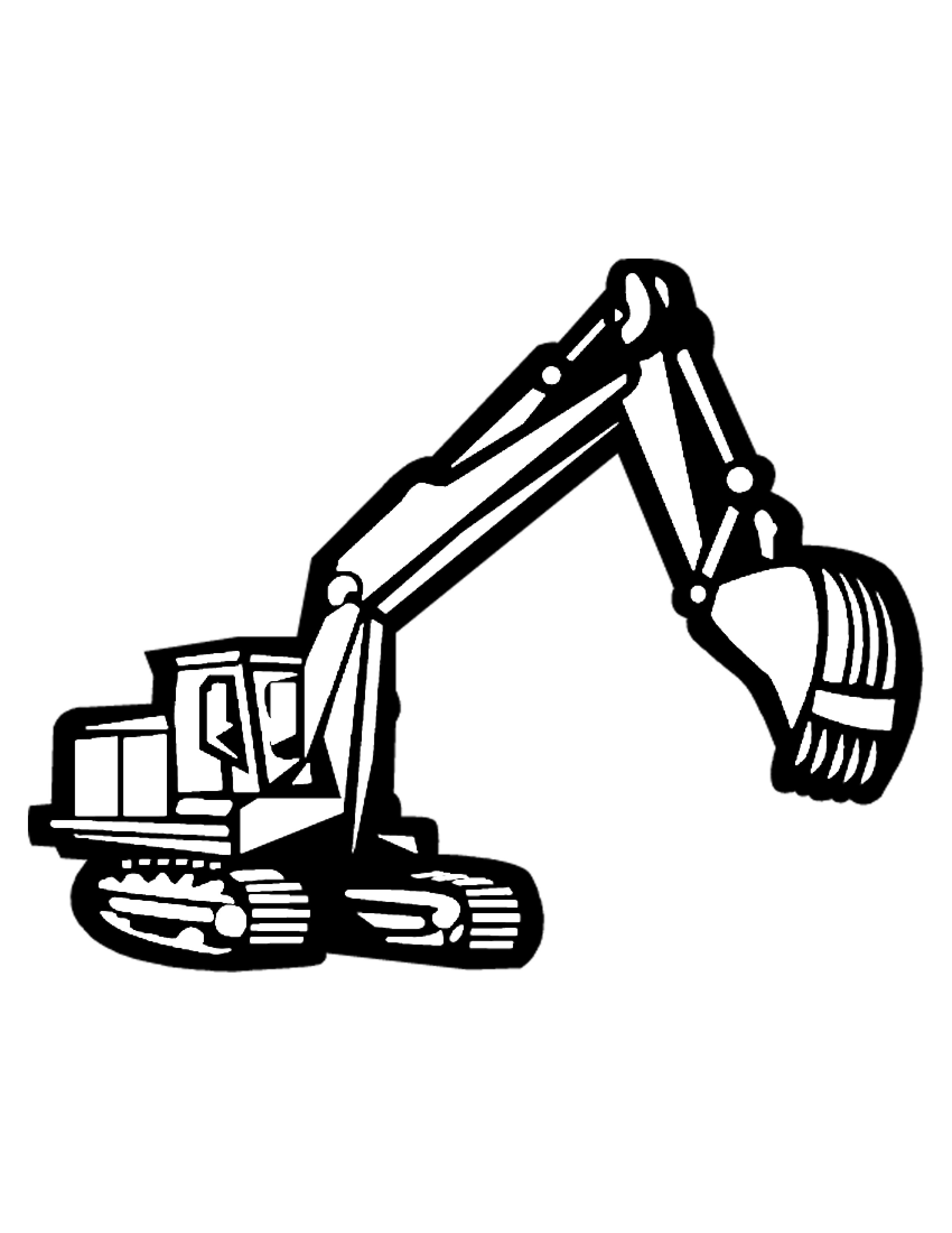 Construction Vehicles Coloring Pages