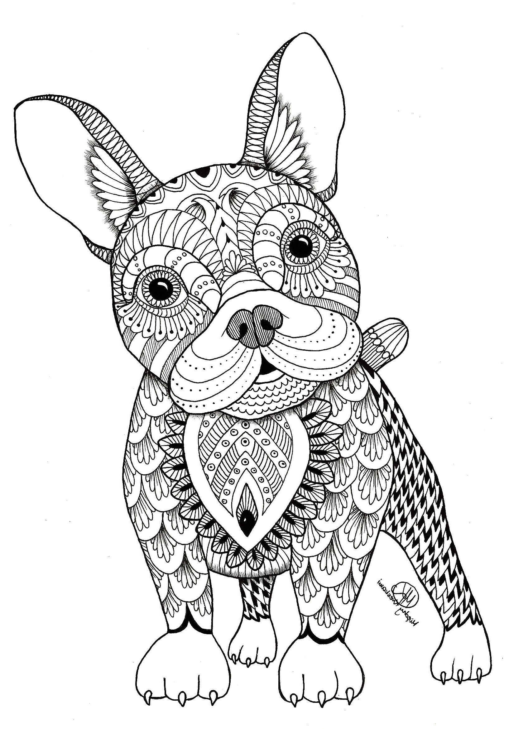 Free Printable Animal Mandala Coloring Pages