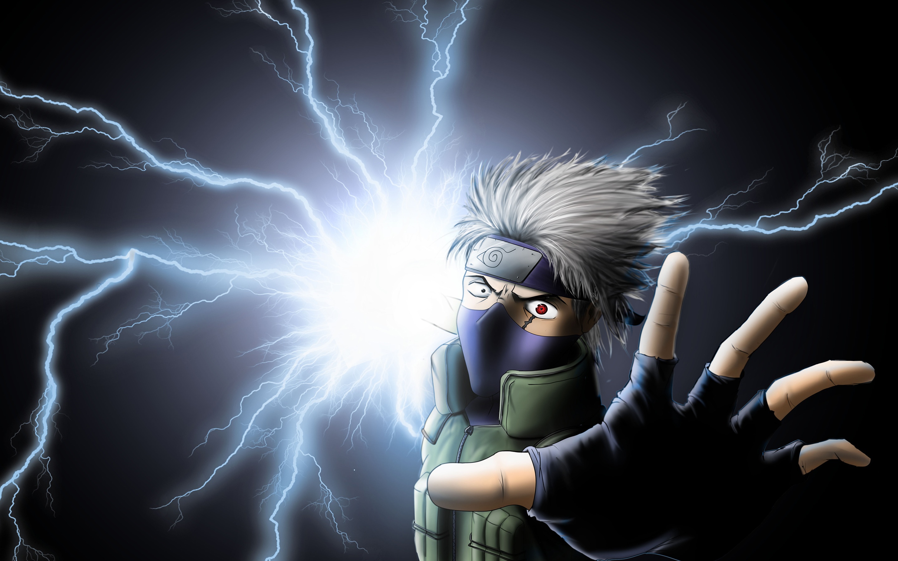 Kakashi With Chidori Wallpapers