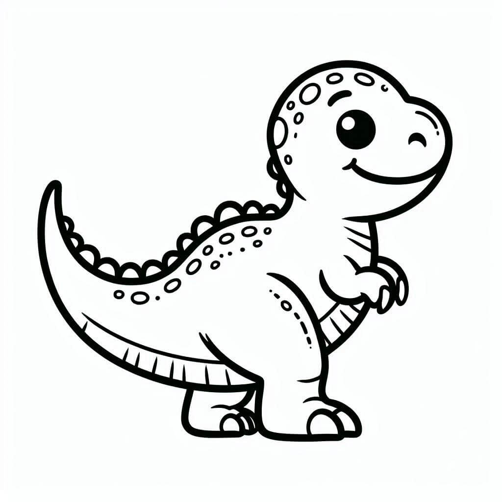 Dinosaurs Coloring Pages For Kids