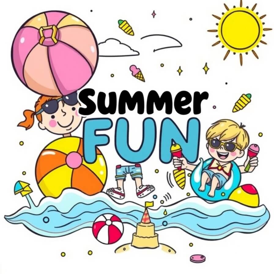 Summer coloring pages online (1)