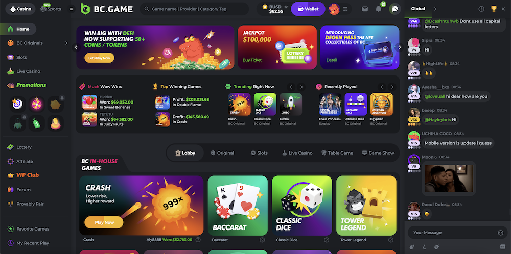 Exploring BC.Game The Future of Online Gaming and Crypto Gambling