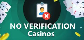 No Verification Online Casinos The Future of Online Gaming