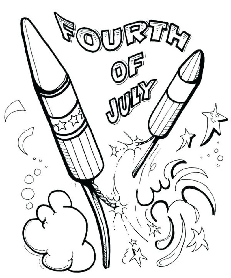 4th Of July Coloring Pages And Activities