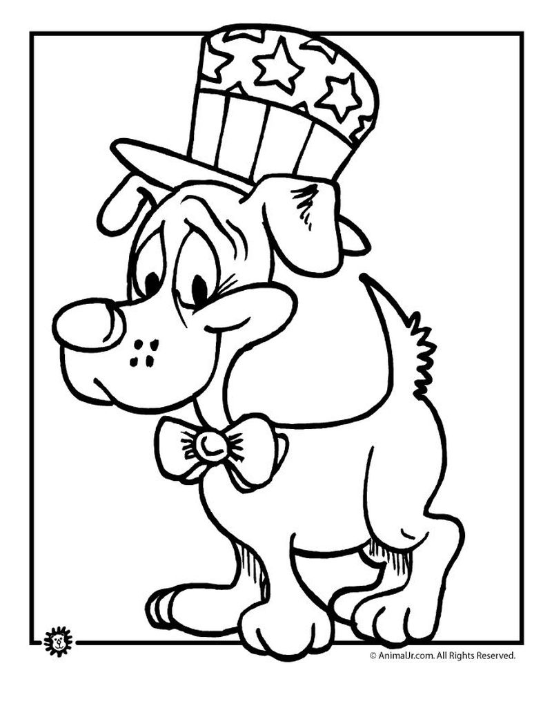 4th Of July Coloring Pages Printable