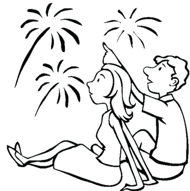 4th Of July Free Printable Coloring Pages