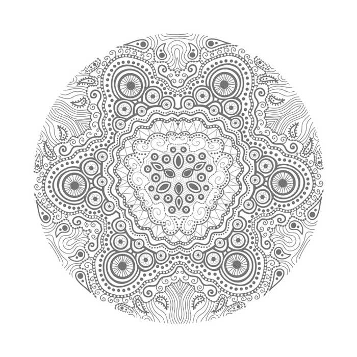 Adult Coloring Pages Mandala