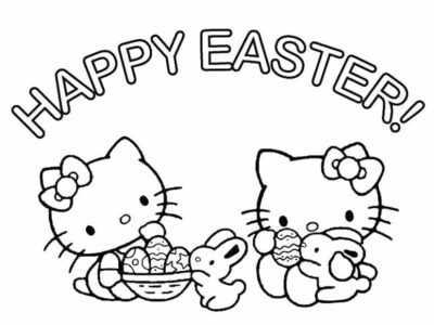 All Hello Kitty Coloring Pages