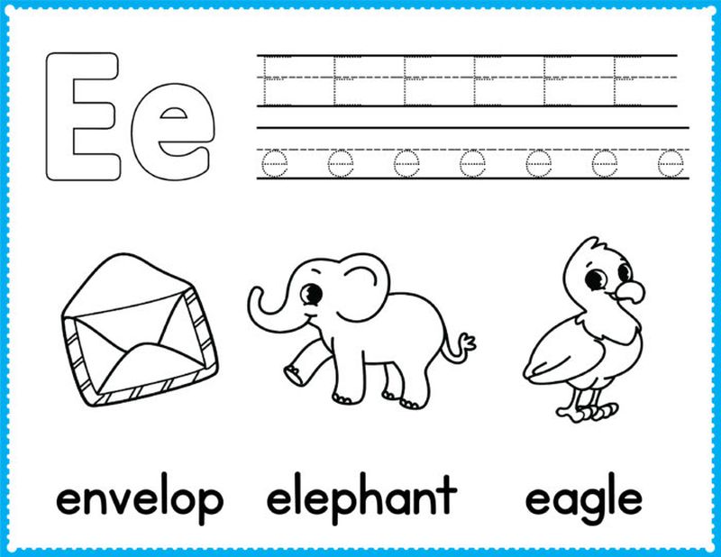 Alphabet Coloring Pages Free Printable