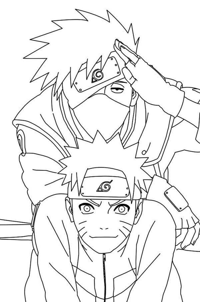 Anime Couple Coloring Pages