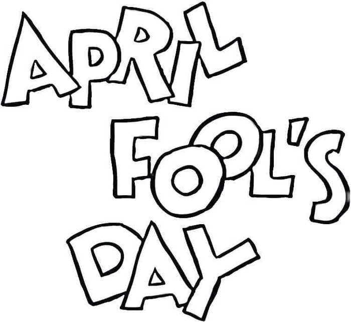 April Fools Coloring Pages